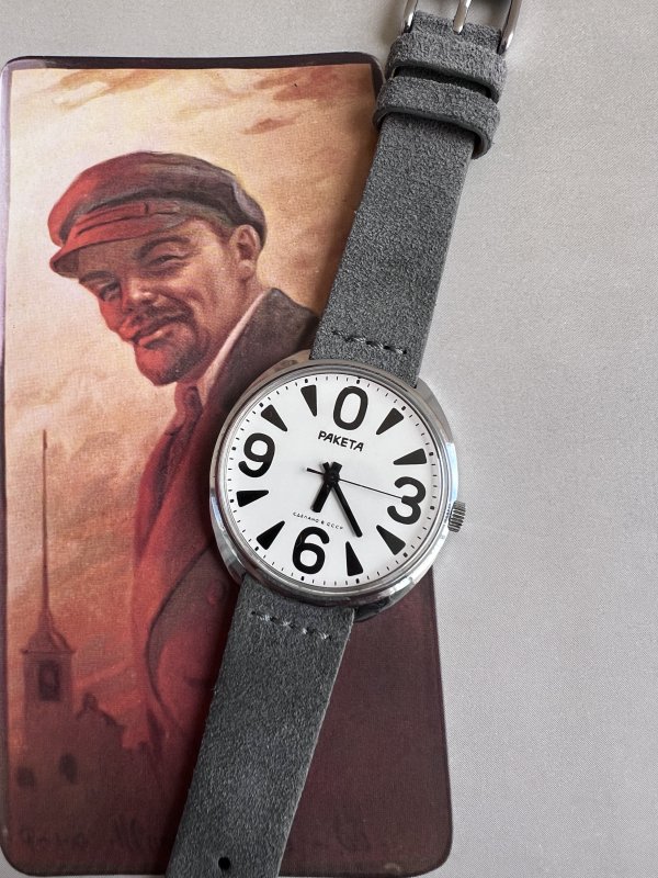 Montre Raketa Big Zero – Blanche – 493781