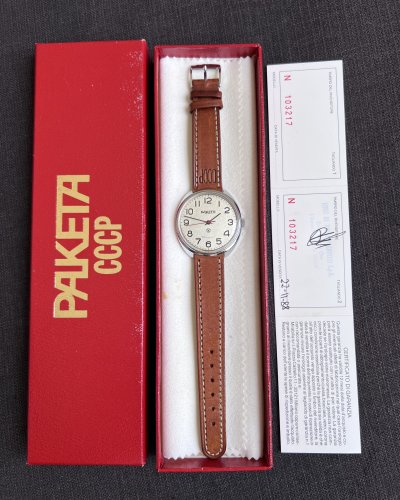 Montre Mécanique Raketa – Novembre 1988 – Civil