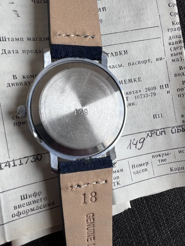 Montre Raketa Copernic – NOS – Neuve – Document – Image 5