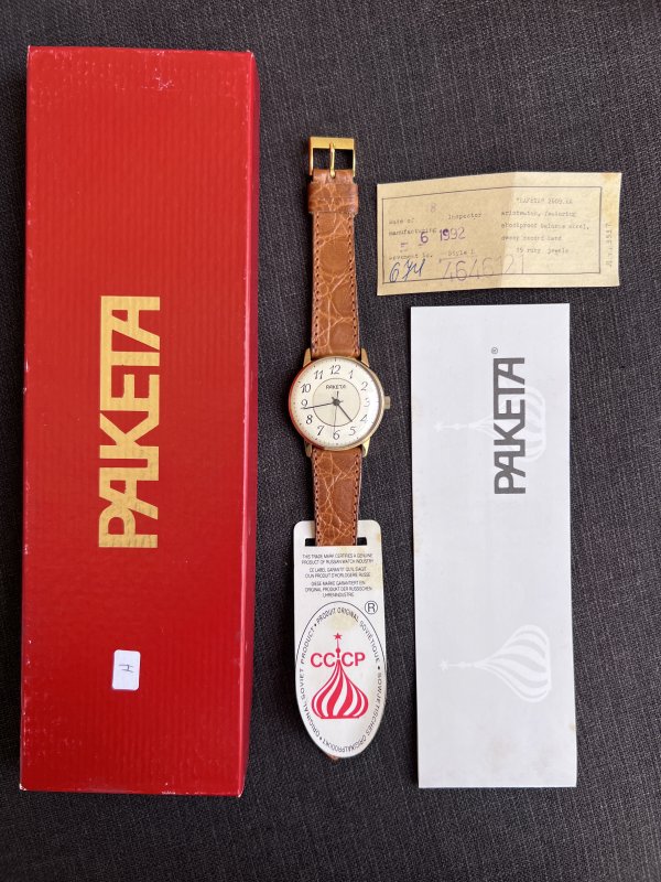 Raketa Art Déco - 2609 - NOS - Set Complet