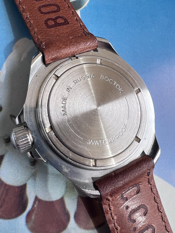 Montre Vostok Komandirskie – Etoile Rouge -Bracelet Vostok – Image 5