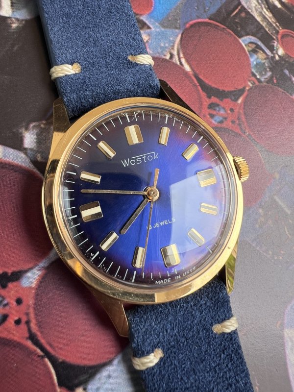 Montre Vostok Bleue - 2209 – Image 2