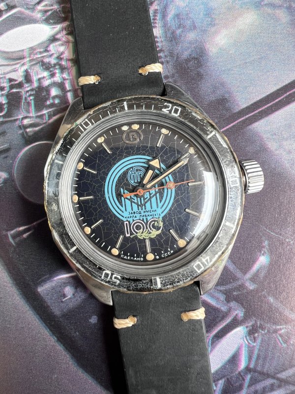 Montre Vostok - Amphibia - 100 Ans Usine Karl Liebknecht