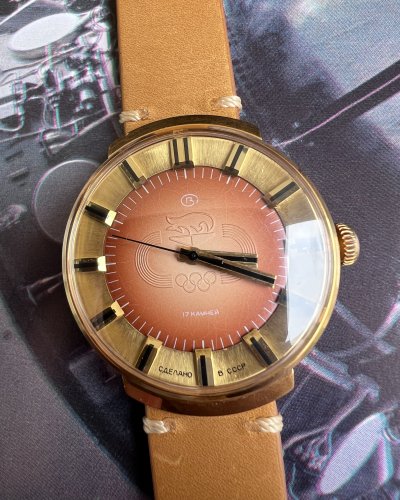 Montre Vostok - JO Moscou 1980