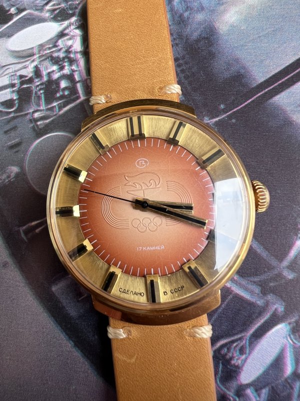 Montre Vostok - JO Moscou 1980