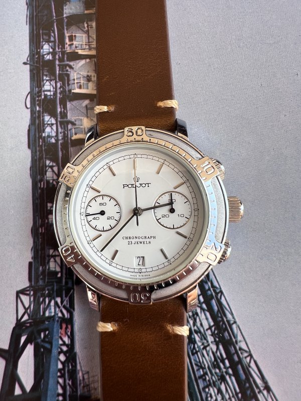 Chronographe Poljot - Années 90 - 3133 - Image 2