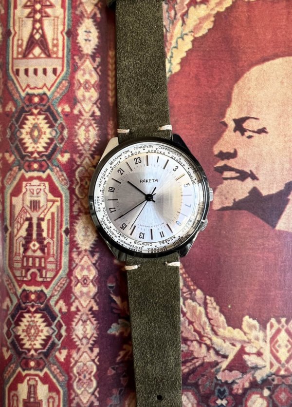 Montre Raketa Villes du Monde – Neuve – 674