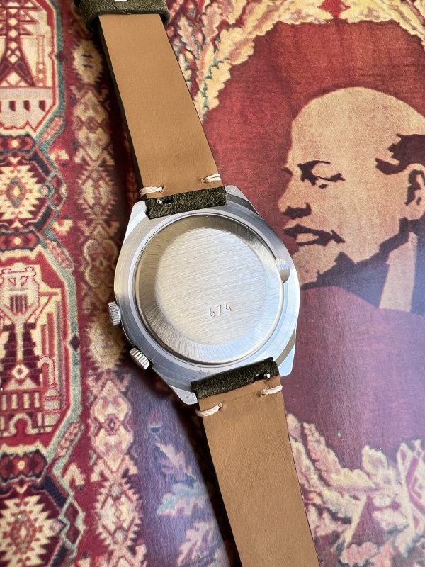 Montre Raketa Villes du Monde – Neuve – 674 - Image 3